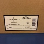 Cole Haan Air Quincy Sport Ox Black men’s shoe size 7.5 NIB NBW