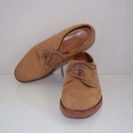 Cole Haan Men’s Brown Suede Lace Up Oxford Size 8 Excellent Condition