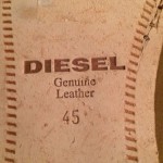 Diesel Grahl Men’s Ermine Leather Boat Shoes EUR 45 US Size 12 New! Amazing