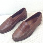 COLE HAAN MENS SHOES SZ 10.5 M BROWN LEATHER DRESS CASUAL LOAFERS HAND SEWN GOOD