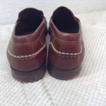 COLE HAAN MENS SHOES SZ 10.5 M BROWN LEATHER DRESS CASUAL LOAFERS HAND SEWN GOOD