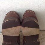 COLE HAAN MENS SHOES SZ 10.5 M BROWN LEATHER DRESS CASUAL LOAFERS HAND SEWN GOOD