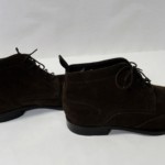 Hugo Boss 50228313 Men’s Fashion Ankle Boots Clelior Dark Brown Suede E/536