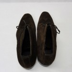 Hugo Boss 50228313 Men’s Fashion Ankle Boots Clelior Dark Brown Suede E/536