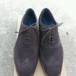 New Cole Haan Nike Air Brown WINGTIP Casual Oxfords Shoes size 11 M $198