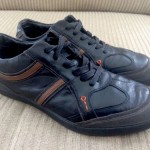 Mens Hugo Boss Fashion Sneaker Black EU 46 US 12, 12.5