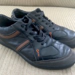 Mens Hugo Boss Fashion Sneaker Black EU 46 US 12, 12.5