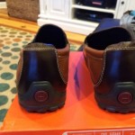 NEW-Mens COLE HAAN Leather Slip-On Driving Shoes/Loafers Nike Air -Brown – 12