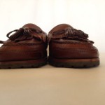 Cole Haan Brown Leather Loafer Mens Fringe Size 9.5
