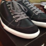 COLE HAAN AIR MERCURY MENS BLACK LEATHER Size 12 W