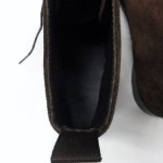 Hugo Boss 50228313 Men’s Fashion Ankle Boots Clelior Dark Brown Suede E/536