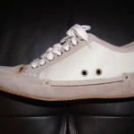 COLE HAAN Mens CANVAS LEATHER/SUEDE TENNIS SHOE SIZE 8M GREAT SHAPE!