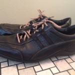 COLE HAAN MEN’S SPORT SHOE VIBRAM SOLE, Black Leather  Size 11.5 M