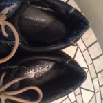 COLE HAAN MEN’S SPORT SHOE VIBRAM SOLE, Black Leather  Size 11.5 M