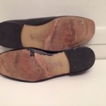 Hugo Boss Mens Black Calf Leather Loafers Bicycle Toe Shoes Sz 8.5