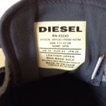 $110 Men’s Diesel SPIN Navy & Gun Metal Sneakers Only The Brave HOT