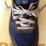 $110 Men’s Diesel SPIN Navy & Gun Metal Sneakers Only The Brave HOT