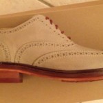 Cole Haan Mens Shoes Colton Winter Wingtip Oxford Summer Khaki 11.5M C11898 NIB!