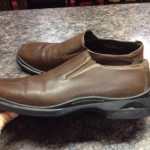 Men’s Sz. 9.5 Cole Haan Nike Air Brown Slip On Loafers Shoes EUC!