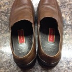 Men’s Sz. 9.5 Cole Haan Nike Air Brown Slip On Loafers Shoes EUC!