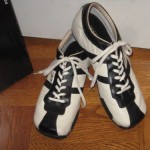 HTF MEN’S DIESEL WISH MAYO/BLACK LEATHER LACE UP  TRAINERS US 10.5