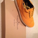 Bergen Wingtip Cole Haan New York City Mens 11.5 In Citrine Suede