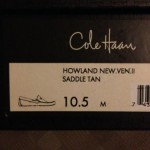 Cole Haan leather driving shoes