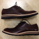NWB COLE HAAN CHRISTY WEDGE PLAIN OXFORD CHESTNUT BROWN LUNAR VIBRAM MEN 10M