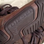 EUC Diesel Casual Dress Lace Up Brown Leather Boots Mens 13