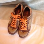 Mens Brown Tan Orange DIESEL Sneakers Casual Shoes Size 9.5 Style 16763