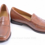 Cole Haan C06983 Nike Air  8.5 W Chestnut leather penny loafer moc shoe GXP979