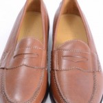 Cole Haan C06983 Nike Air  8.5 W Chestnut leather penny loafer moc shoe GXP979