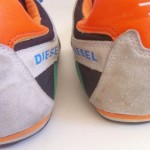 HTF Men’s Diesel Mercer Suede Leather Canvas Casual Shoes Sz 13 RARE 2009 EUC