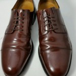 COLE HAAN BROWN LEATHER CAP TOE OXFORDS MENS DRESS SHOES sz 8.5 W WIDE