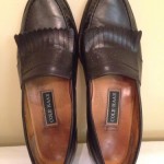 Cole Haan Mens Black Loafers Shoes Slip On Size 11 Medium Casual Dress Ultra