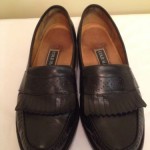 Cole Haan Mens Black Loafers Shoes Slip On Size 11 Medium Casual Dress Ultra