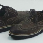 Cole Haan Air Morris Brown Suede Lace Wing Tip Oxfords Mens Shoes Size 9.5