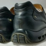 COLE HAAN NIKE AIR BLACK DRIVING MOCS  LOAFERS MEN’S SLIP ON SHOES sz 8.5 M