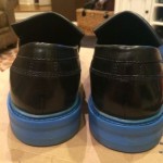 NEW- Mens Leather – COLE HAAN “HAWKINS SHAWL PENNY BLACK LOAFERS SHOES” – Sz 11