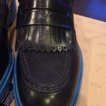 NEW- Mens Leather – COLE HAAN “HAWKINS SHAWL PENNY BLACK LOAFERS SHOES” – Sz 11
