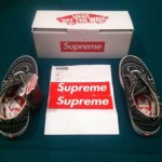 SUPREME / Vans Uptown Era Black SZ 11 SOLD OUT camp hat box logo paisley
