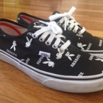 Used No Box Supreme x Playboy x Vans Authentic Black Bunny Lo Era Wtaps NR
