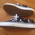 Used No Box Supreme x Playboy x Vans Authentic Black Bunny Lo Era Wtaps NR