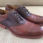 Men’s Cole Haan Saddle Shoes Brown With Red Soles 8.5 M