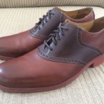 Men’s Cole Haan Saddle Shoes Brown With Red Soles 8.5 M