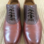 Men’s Cole Haan Saddle Shoes Brown With Red Soles 8.5 M