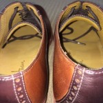 Men’s Cole Haan Saddle Shoes Brown With Red Soles 8.5 M