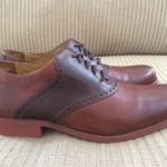 Men’s Cole Haan Saddle Shoes Brown With Red Soles 8.5 M