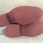 Men’s Cole Haan Saddle Shoes Brown With Red Soles 8.5 M