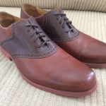 Men’s Cole Haan Saddle Shoes Brown With Red Soles 8.5 M